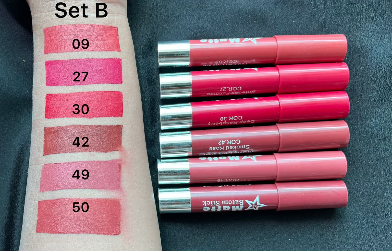 miss rose matte batom stick