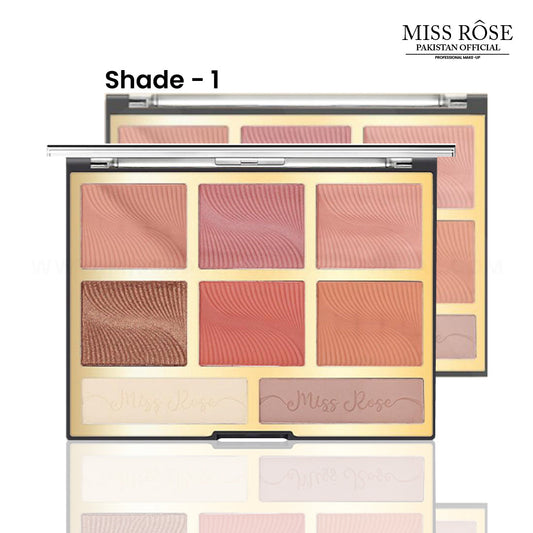 MISS ROSE 6 COLOR BLUSH